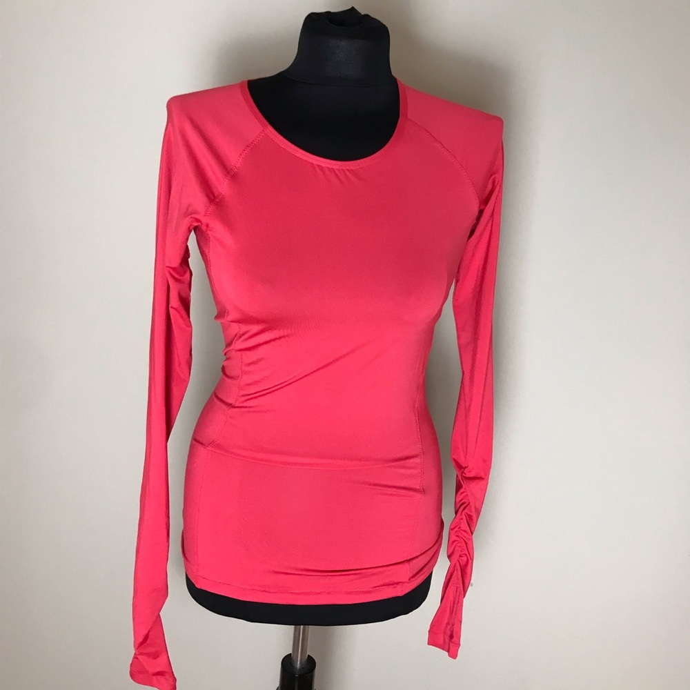 Nike Dri-Fit Red Long Sleeve Top